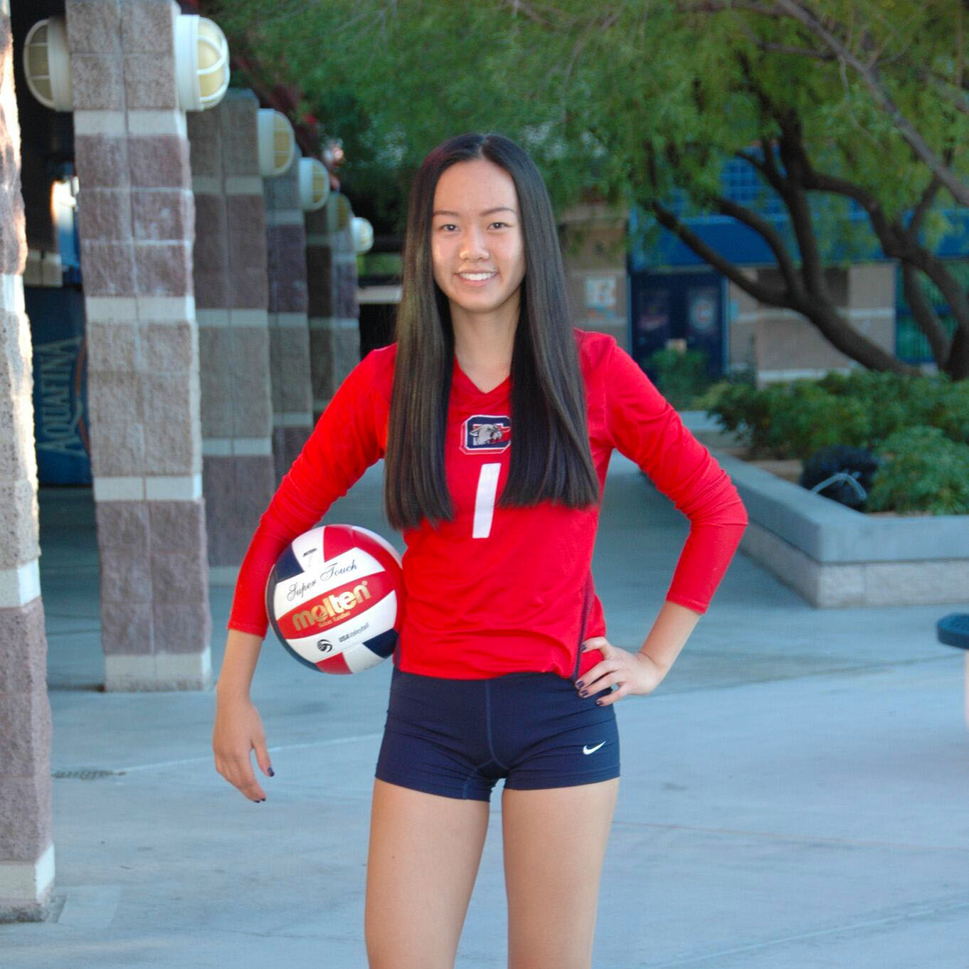 Megan Wang - Las Vegas Volleyball club Vegas Volley