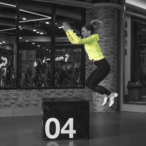 Volleyball plyometrics training