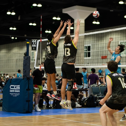 Treyden Baltazar and Noah Duncan - Vegas Volley - Boys club volleyball in Las Vegas and Henderson