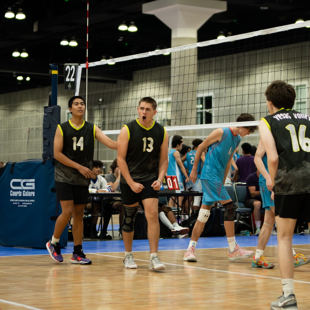 Noah Duncan, Treyden Baltazar, Connor Muldoon - Vegas Volley boys club volleyball in Las Vegas and Henderson