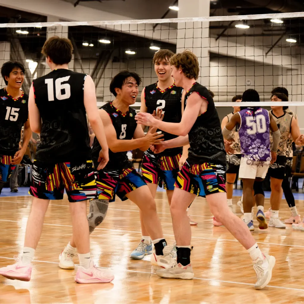 Vegas Volley boys celebrate a big point - Vegas Volley: Boys Club volleyball in Las Vegas and Henderson