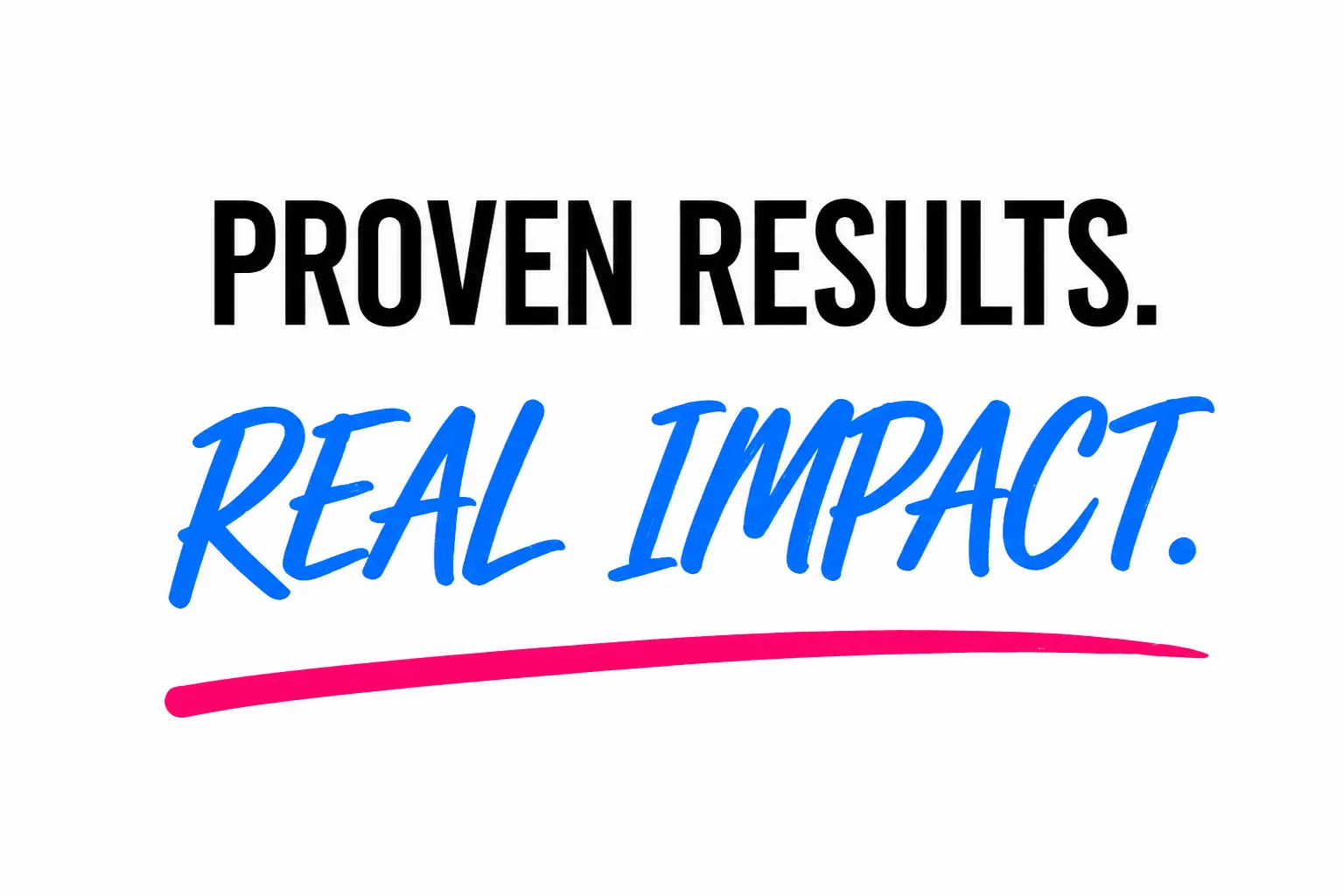 Proven Results. Real Impact.