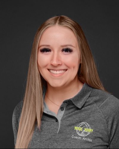 Abigail "Archie" Archambault - Team Head Coach - Vegas Volley - Boys and Girls club volleyball in Las Vegas and Henderson, Nevada